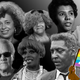 From left (top): Audre Lorde, Angela Davis, Miss Major, Lorraine Hansberry, Barbara Jordan (bottom): Stormé DeLarverie, Joan Jett Blakk, Bayard Rustin.